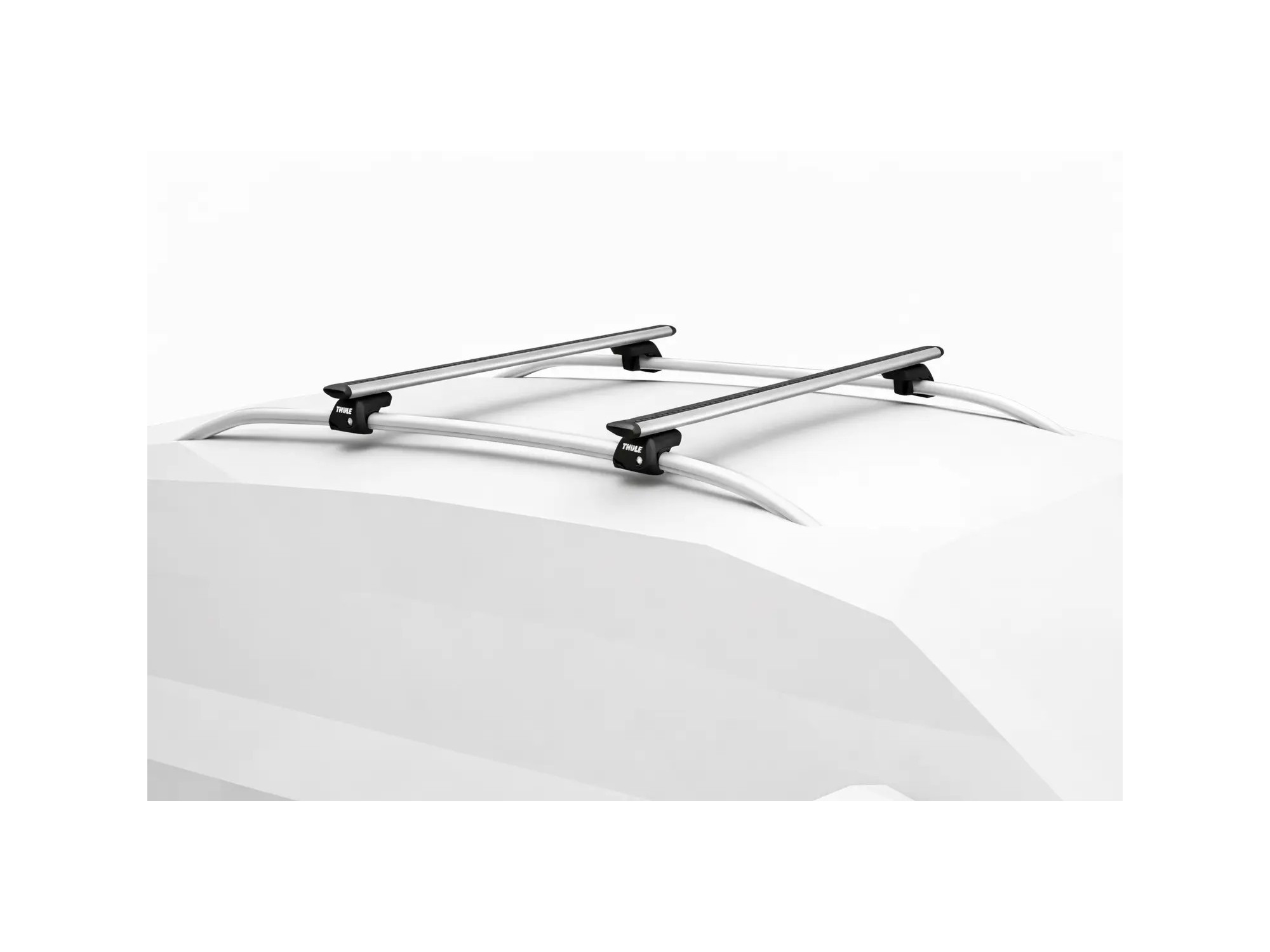 Thule WingBar Evo povišene šine Srebrne | SNAILER®