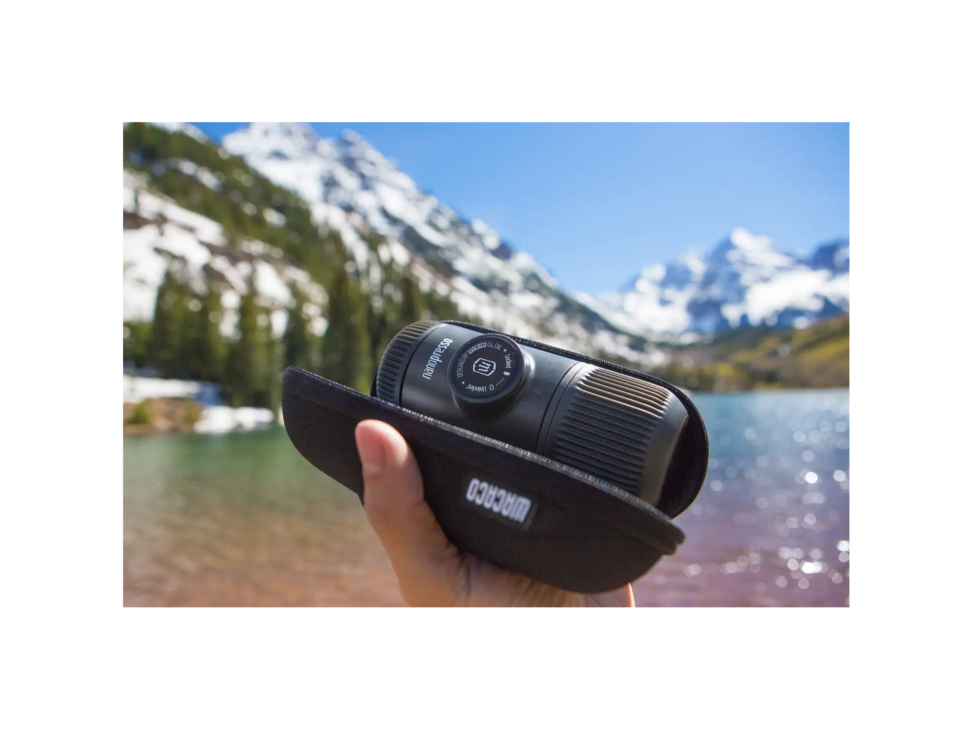 Wacaco Nanopresso + tvrda futrola | Ručni aparat za espresso | SNAILER