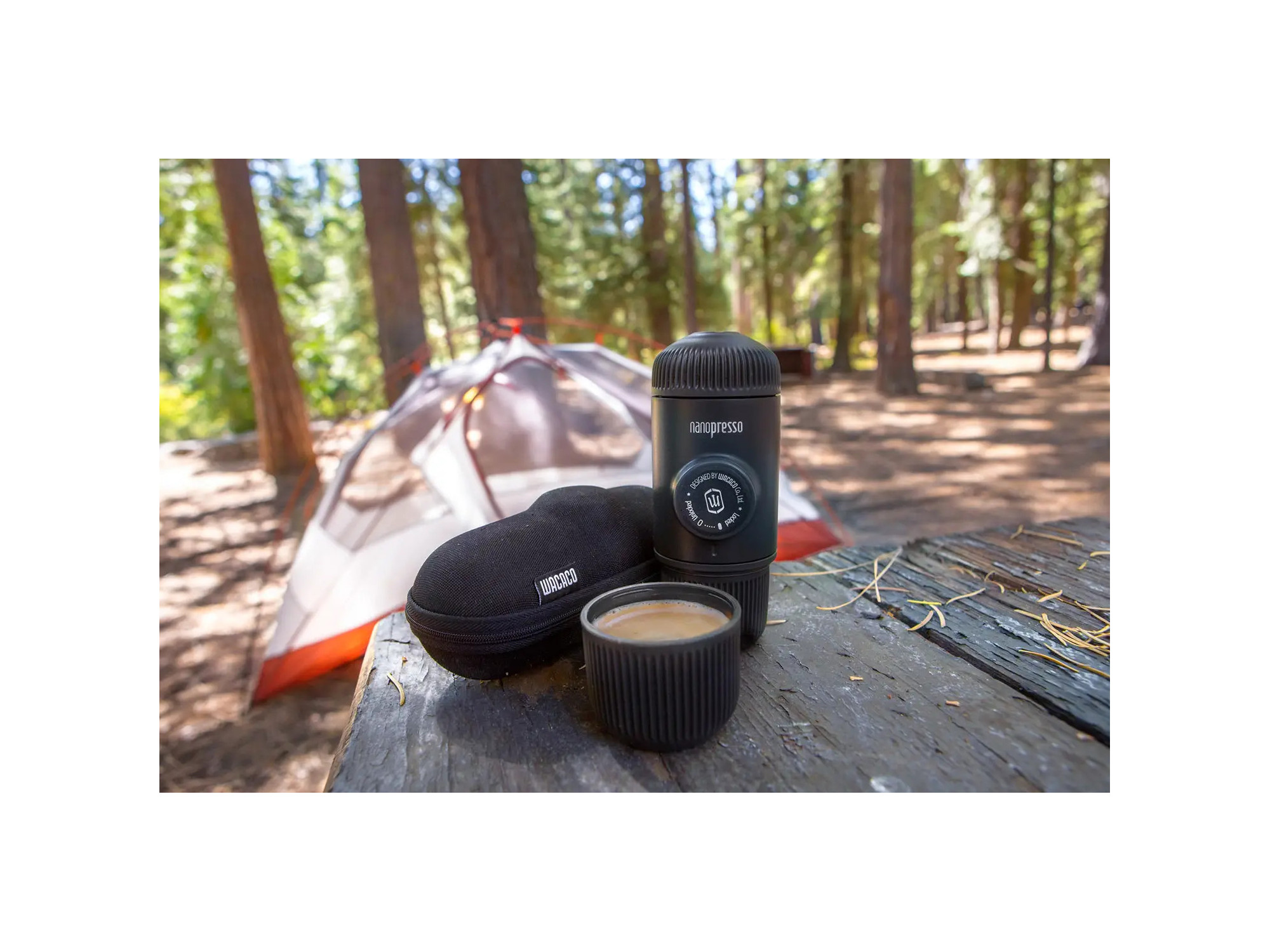 Wacaco Nanopresso + tvrda futrola | Ručni aparat za espresso | SNAILER