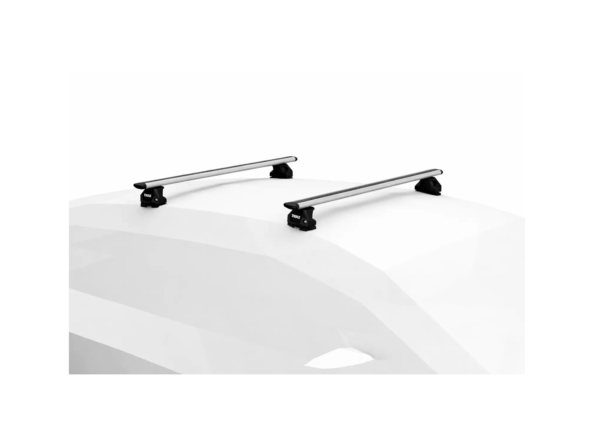 Thule WingBar Evo Fiksne točke Srebrne | SNAILER®