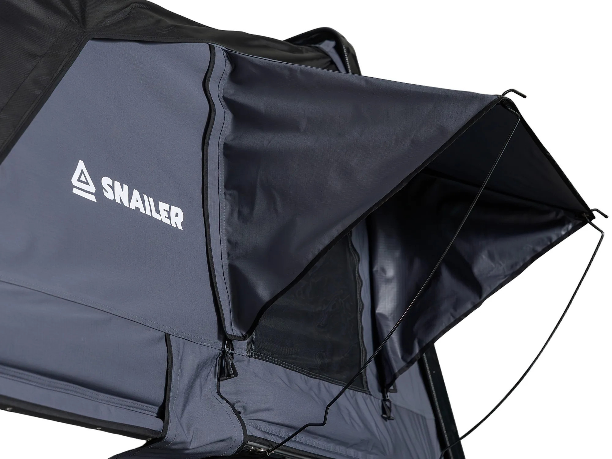 SNAILER® Abis - bočno otvarajući krovni šator s čvrstom školjkom