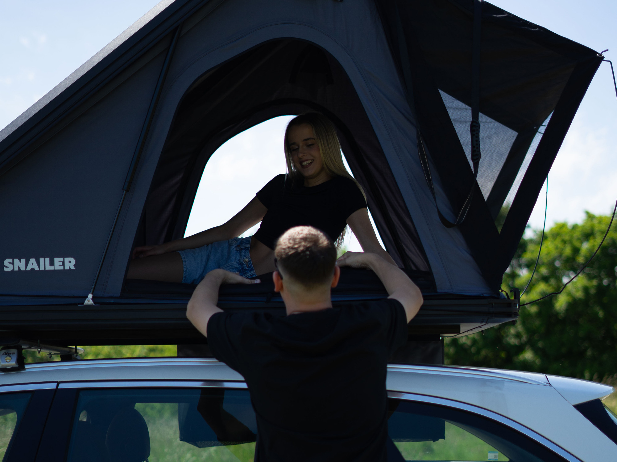 SNAILER® Alduo - aluminijski krovni šator