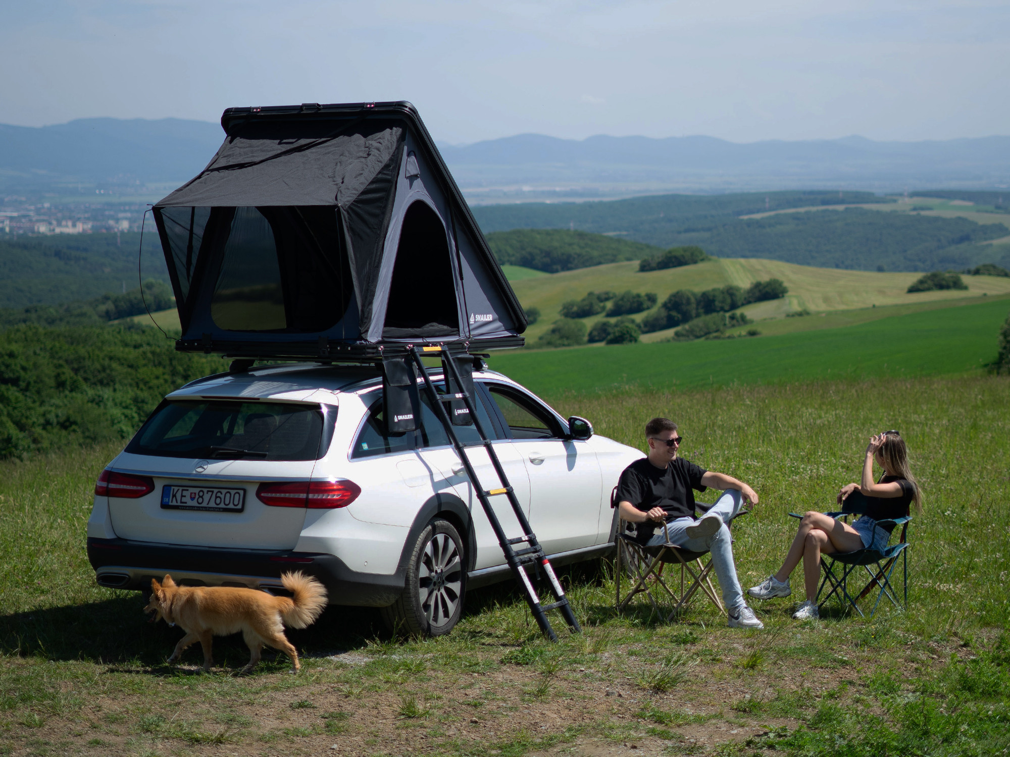 SNAILER® Alduo - aluminijski krovni šator